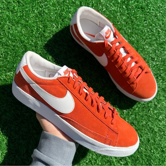 Nike Blazer Low Suede Mantra Orange / White - Picture 2 of 13